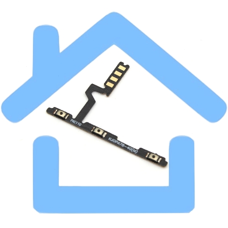 шлейф кнопки включения для OPPO A78