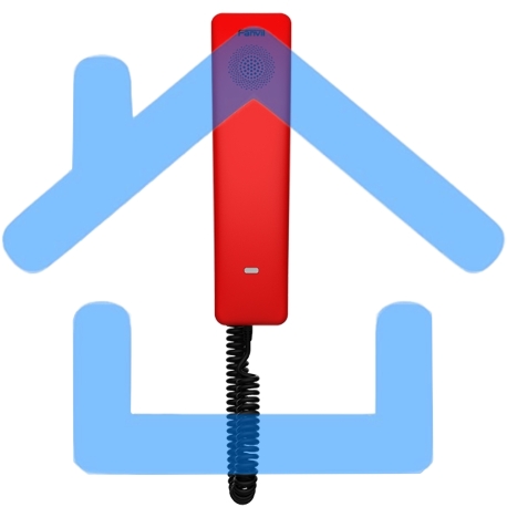 Телефон IP Fanvil H2U Red красный (упак.:1шт)-1