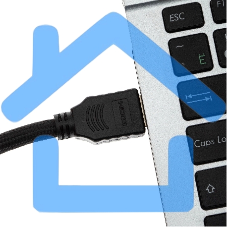 Кабель аудио-видео Cactus CS-HDMI.2-2 HDMI (m)/HDMI (m) 2м. Позолоченные контакты черный-4