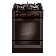 Плита комбинированная Gefest ПГЭ 6502-02 0045 коричневый, конфорок 4 газовых, духовка 55 л, 60 см x 85 см x 60 см