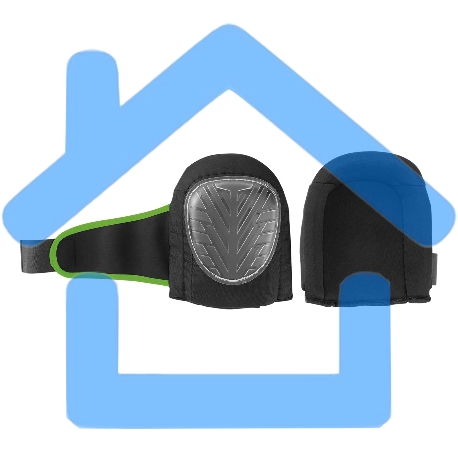 Наколенники с рифленой PVC накладкой, водонепроницаемые, вставка из EVA с гелевой подушкой Сибртех-1