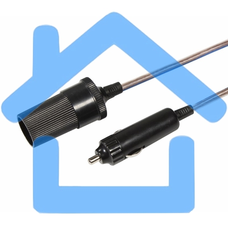 Удлинитель автоприкуривателя штекер-гнездо 5 м Rexant