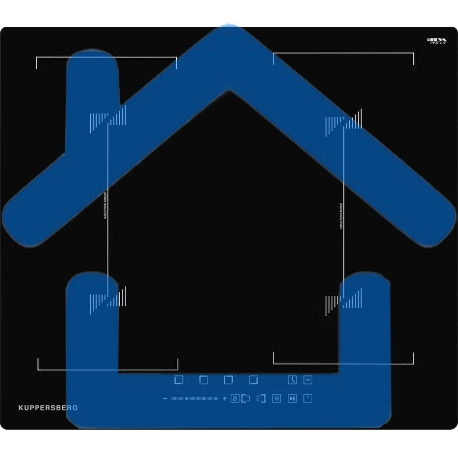 Индукционная варочная панель Kuppersberg ICS 627 черный-3