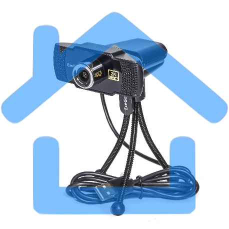 Веб-камера ExeGate BusinessPro C922 2K Tripod-4
