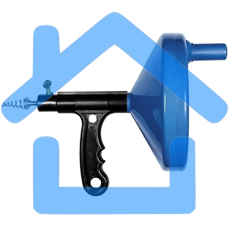 Трос для прочистки труб Сибртех длина 3,3 м, диаметр 6 мм, пластмассовый корпус