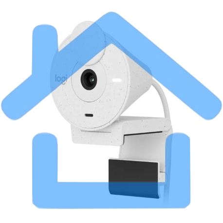 Веб-камера Logitech Brio 300 Full HD webcam - OFF-WHITE - USB