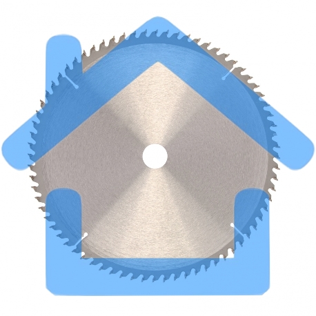 Пильный диск по дереву Matrix, ф305 х 30 мм, 72 зуба-3