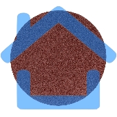 Диск абразивный на ворсовой основе на липучке, без отверстий, P 180, 125 мм, 10 шт. Kranz