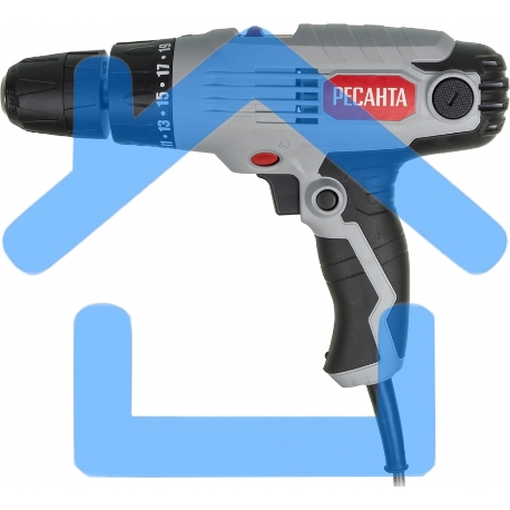 Дрель-шуруповерт Ресанта СШ-550-2 550Вт-8