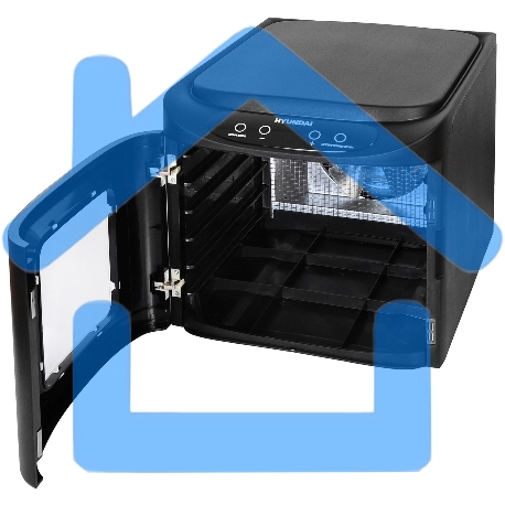 Сушка для фруктов и овощей Hyundai HYFD-P1203 12под. 500Вт черный-1