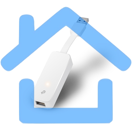 Сетевой адаптер TP-Link UE300 USB 3.0/Gigabit Ethernet-3