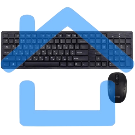 Комплект клавиатура + мышь Perfeo беспров. набор 