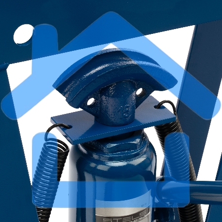 Трубогиб гидравлический, 8 т, в комплекте с башмаками 1/2