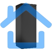 Холодильник Pozis RS-416 черный однокамерный 186/22 л морозилка сверху