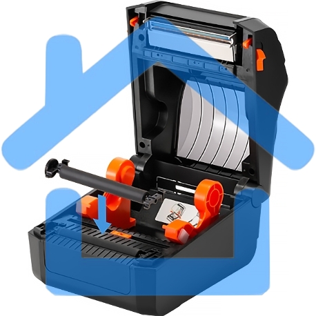 Принтер этикеток Bixolon XD3-40d, 203 dpi, USB-7