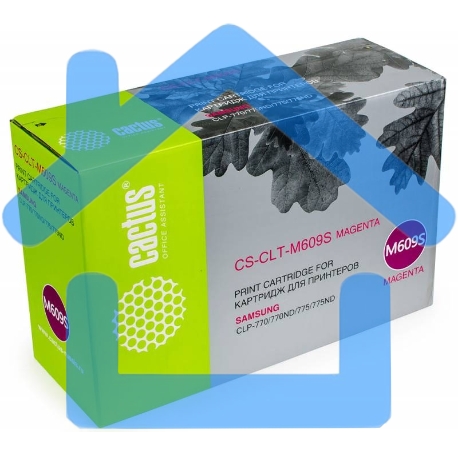Картридж лазерный Cactus CS-CLT-M609S пурпурный (7000 стр.) для Samsung CLP 770/770ND/775/775ND