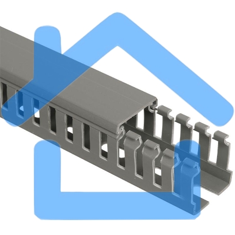 Кабель-канал перфорированный 25х25 L2000 ИМПАКТ серия М ИЭК CKM50-025-025-1-K03