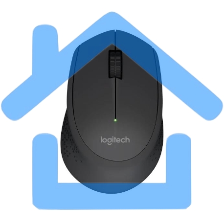 Мышь беспроводная Logitech M280 черный, 1000 dpi, радиоканал, USB, кнопки - 3-2