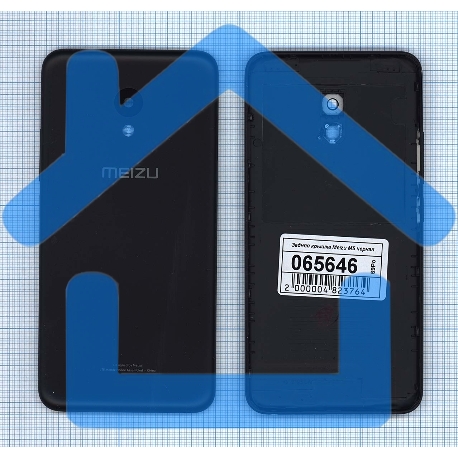 Задняя крышка для Meizu M5 черный