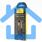 Кабель Cablexpert аудио 90˚ спиральный CCAB-02-35MMLC-1.8MR. 3.5 Jack (M)/3.5 Jack (M), красный, 1.8м, блистер