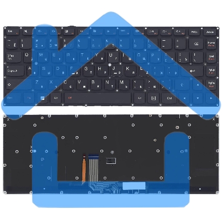 Клавиатура для ноутбука Lenovo Yoga 4 pro Yoga 900, черная с подсветкой