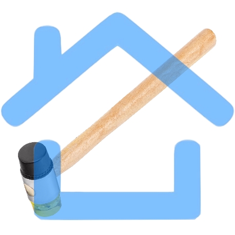 Молоток рихтовочный, бойки 35 мм, комбинированная головка, деревянная ручка SPARTA 108305-3