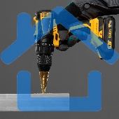 Сверло ступенчатое,6-8-10-12-14-16-18-20-22-24-26-28-30 мм,HSS,спирал.проф.,трехгр.хвост. Matrix