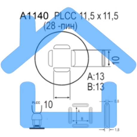Насадка Quick A1140-1