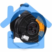 Удлинитель силовой на катушке 4 гнезда с/з 40 м 3х1 мм² STANDART PROCONNECT