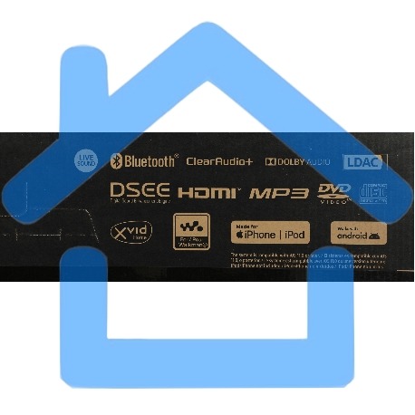 Минисистема Sony MHC-V43D черный/CD/CDRW/DVD/DVDRW/FM/USB/BT-30