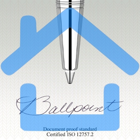 Стержень шариковый Parker QuinkFlow Z08 (CW1950369) M 1мм, черные чернила, блистер-4