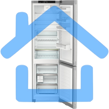 Холодильник Liebherr CNgwc 5723-22 001 белый двухкамерный 266/100л морозилка снизу-5