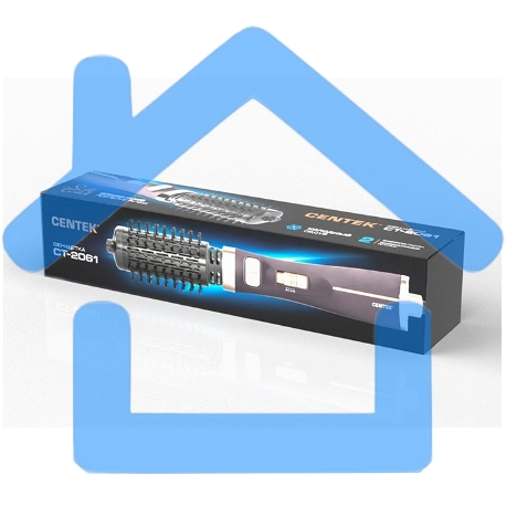 Фен-щетка Centek CT-2061 1000 Вт золото/черный-5