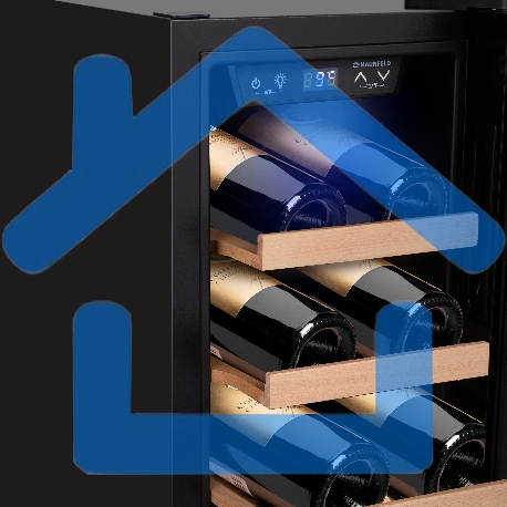 Винный шкаф Maunfeld MFWC-45S12 черный-6