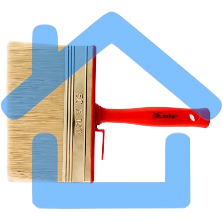 Кисть-ракля, 50 х 150 мм, искусст. щетина, пластмас. корпус, пластмас. ручка MTX-2