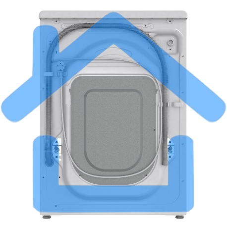 Стиральная машина Gorenje WGPNEI84A1SW белый загр.фронтальная макс.: 8кг 1400 об/мин класс: A+++-8