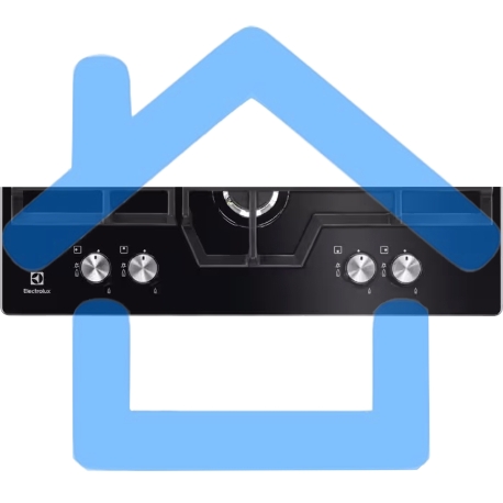 Газовая варочная поверхность Electrolux KGG6456K черный-5