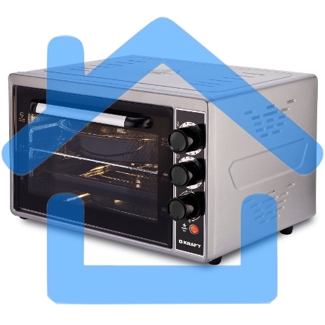 Мини-печь Kraft KF-MO 4506 GR серый