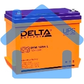 Батарея Delta DTM 1255 L напряжение 12В, емкость 55А·ч (239x132x210мм)