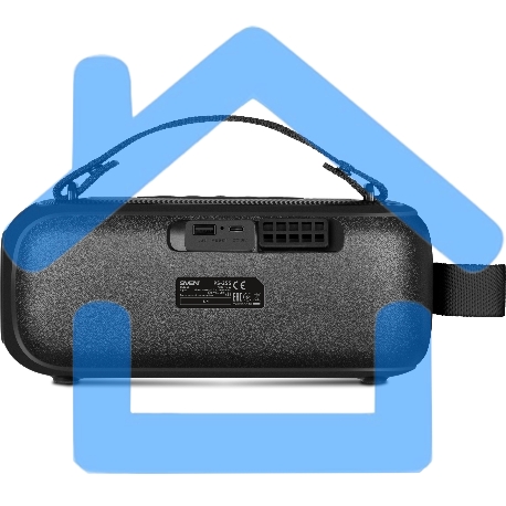 Колонка портативная Sven PS-255 черный 12W 1.0 BT 3600mAh (SV-022563)-9