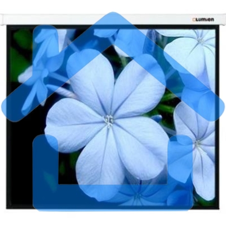 Экран Lumien 280x280см Master Control LMC-100126 1:1 настенно-потолочный рулонный белый (моторизованный привод)