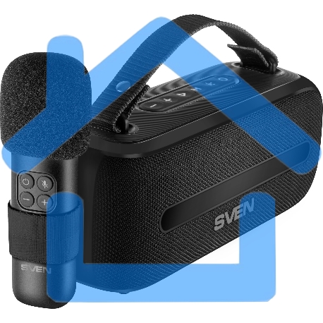 Колонка портативная Sven PS-255 черный 12W 1.0 BT 3600mAh (SV-022563)-7