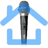 Микрофон проводной BBK CM124 3м серый