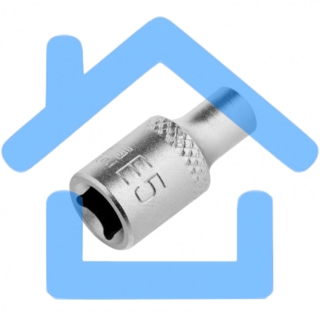 Головка торцевая 1/4, Е5, CrV Stels-3
