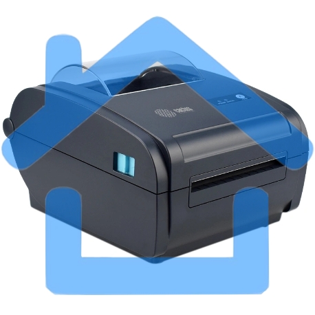 Термопринтер Cactus CS-TP-D440U 203dpi 160мм/с/USB для печ.этик. черный-1