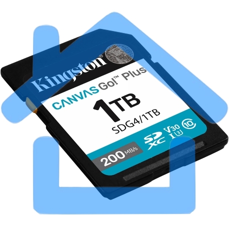 Флеш карта SDXC 1Tb Kingston SDG4/1Tb Canvas Go! Plus w/o adapter-4