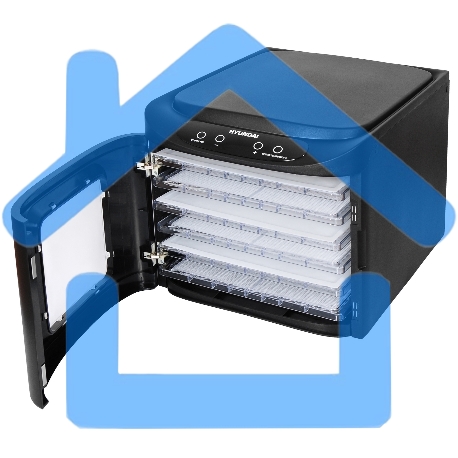 Сушка для фруктов и овощей Hyundai HYFD-P1203 12под. 500Вт черный-3