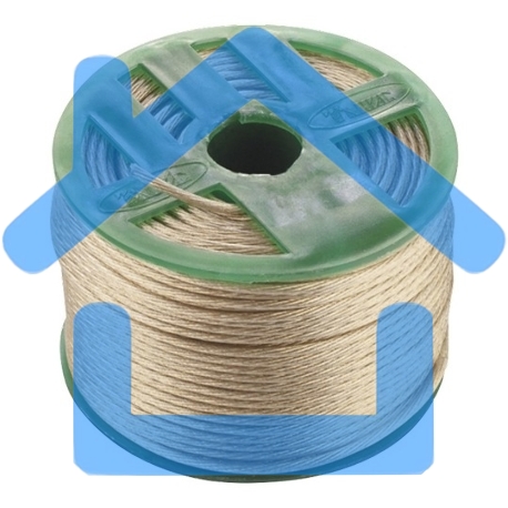 Трос СИБРТЕХ металлополимерный прозрачный ПР-5,0, 47632