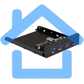 Планка USB на переднюю панель ExeGate U3H-623, 3,5