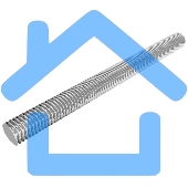 Шпилька резьбовая М8х2000 SM8х2000 КМ LO0681